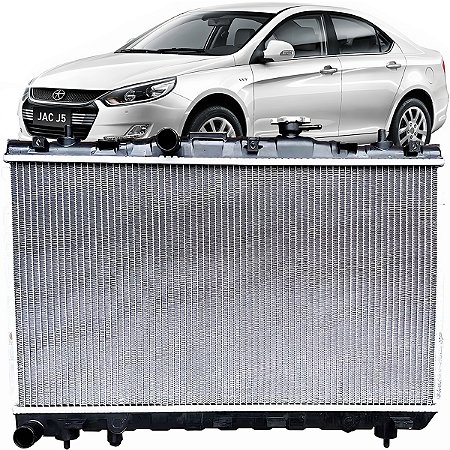Radiador Agua Hyundai Elantra 2001 2002 2003 2004 2.0 Manual
