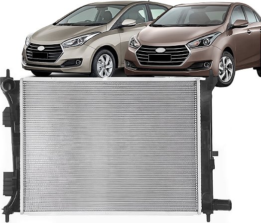 Radiador Agua Hb20 2012 a 2020 Manual