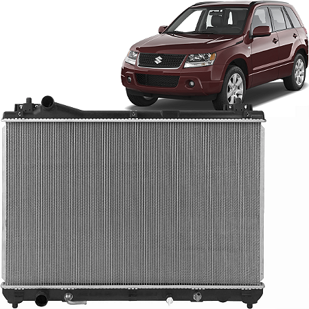 Radiador Agua Grand Vitara 2008 a 2013 Automatico