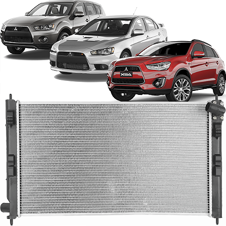 Radiador Agua Asx Lancer Outlander 2010 a 2016