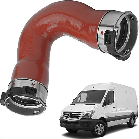 Mangueira Intercooler Turbina Sprinter 2.2 311 313 415 515 2013 a 2020