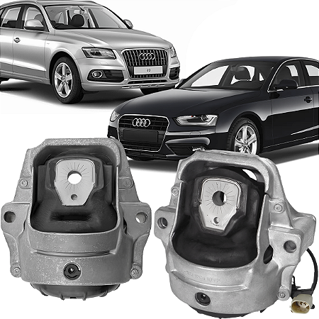 Par Coxim Hidráulico Motor C/Sensor S/Sensor A4 A5 A6 Q5 Q7