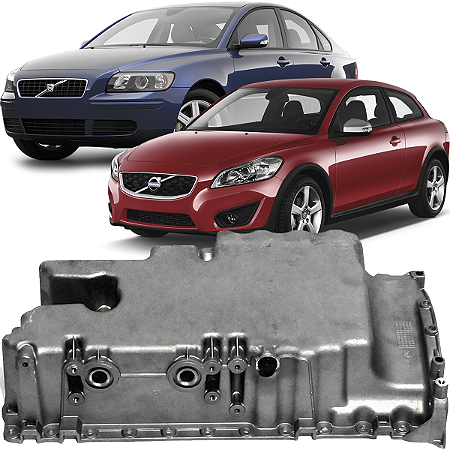 Carter Oleo Motor Volvo C30 C70 S40 V50 2.5 2004 a 2013