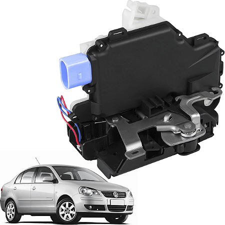 Fechadura Porta Dianteira Direita Vw Polo 2003 á 2014