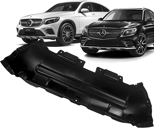 Protetor Defletor Carter Parachoque Dianteiro Glc 250 Glc 43 2016 a 2019