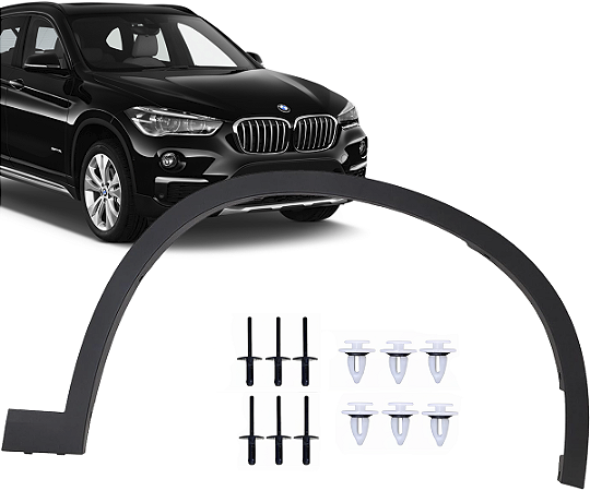 Friso Alargador Moldura Paralama Dianteiro Direito Bmw X1 2016 a 2019