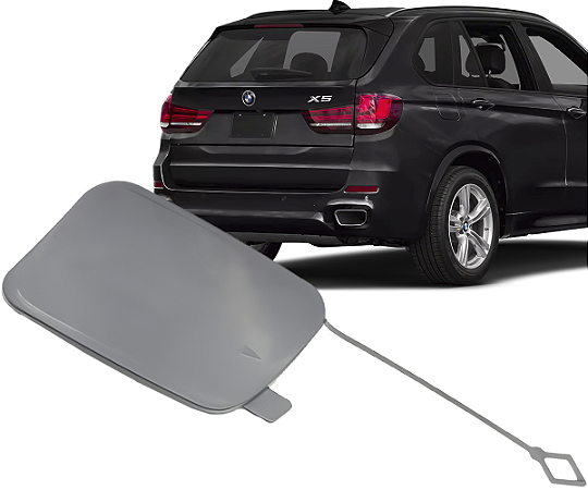 Tampa Reboque Direito Parachoque Traseiro Bmw X5 F15 2014 a 2018