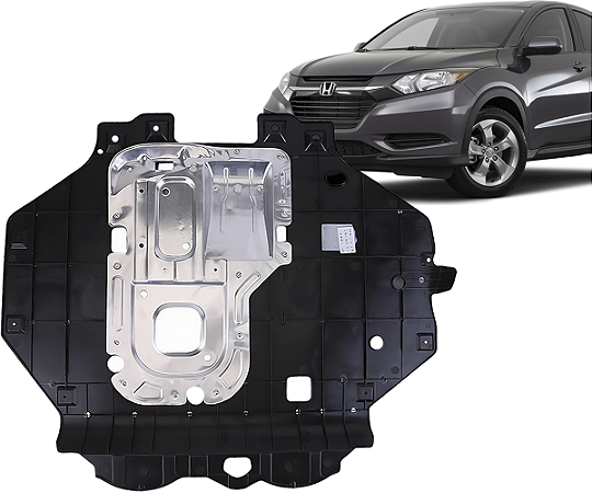 Protetor Defletor Carter Inferior Motor Honda Hrv 2015 a 2022