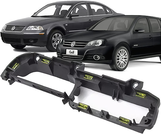 Moldura Inferior Puxador Porta Esquerda Golf 2000 a 2014 Bora 2000 a 2011 Passat 98 a 05