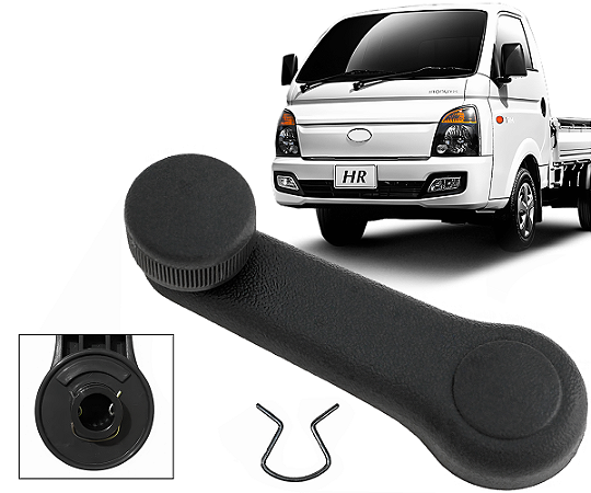 Manivela Regulador Vidro Manual Bongo Hr Besta H100 K2500 K2700