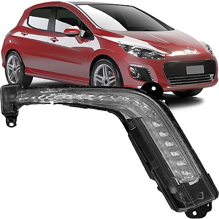 Led Drl Milha Direito Peugeot 308 2013 2014 2015