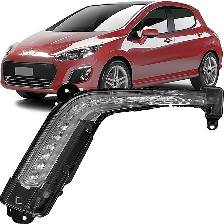 Led Drl Milha Esquerdo Peugeot 308 2013 2014 2015