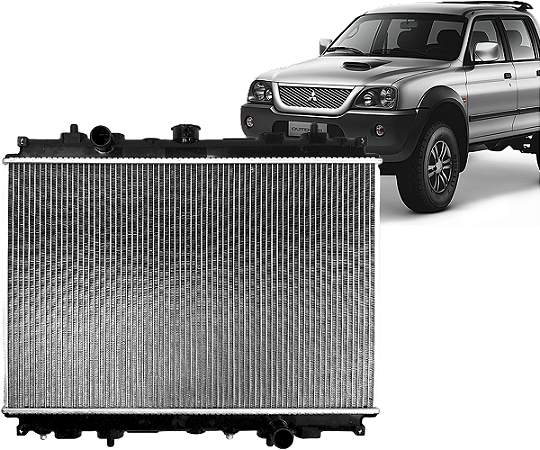 Radiador Agua L200 Sport Hpe  2.5 2004 a 2010 automatico