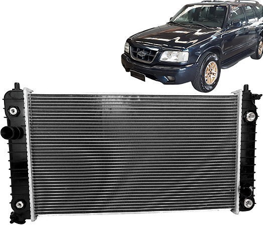 Radiador Blazer Automática 1996 a 2003 4.3 V6 Gasolina