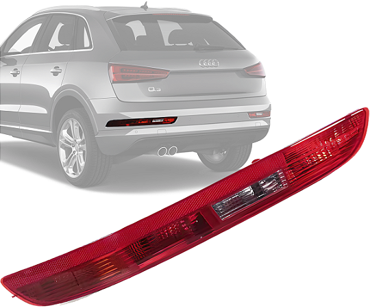 Olho Gato Refletor Traseiro Lanterna Esquerda Audi Q3 2012 a 2015
