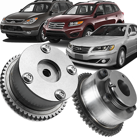 Par Polia Escape Admissão 47mm Sorento Azera Vera Cruz Santa Fe V6