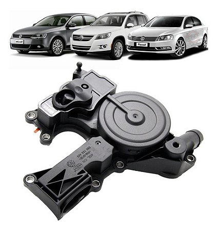 Válvula Separador Oleo Pcv Anti Chamas Fusca Jetta Tiguan Passat Audi Q3 2.0 Tsi