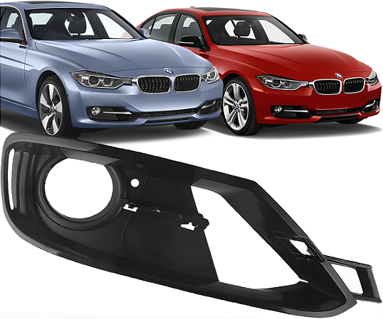 Grade Moldura Farol Milha Direito Bmw 320i 328i GP Sport 2012 a 2015