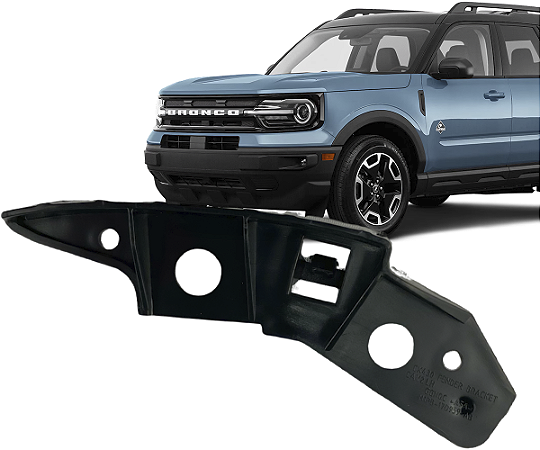 Guia Suporte Esquerdo Parachoque Dianteiro Bronco Sport 2022 a 2025