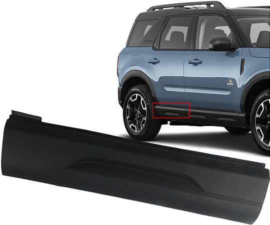 Friso Aplique Inferior Porta Traseira Direita Bronco Sport 2022 a 2025