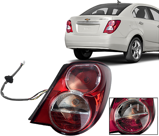 Lanterna Traseira Direita Sonic Sedan 2012 2013 2014