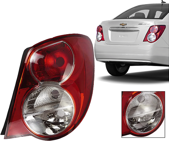 Lanterna Traseira Direita Sonic Sedan 2012 2013 2014