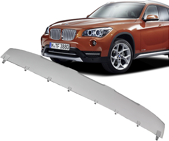 Saia Spoiler Moldura Inferior Parachoque Dianteiro Bmw X1 F48 2016 a 2019