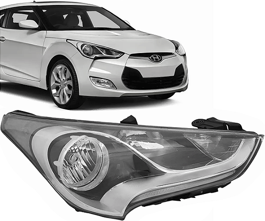 Farol Lado Direito Veloster 2012 2013