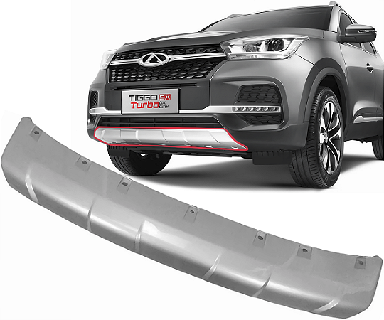 Saia Spoiler Moldura Inferior Parachoque Dianteiro Tiggo 5x 2021 2022