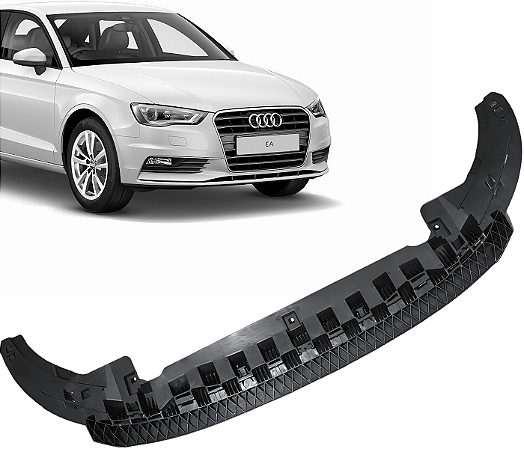 Spoiler Defletor Acabamento Inferior Parachoque Dianteiro Audi A3 Sedan 2013 a 2016