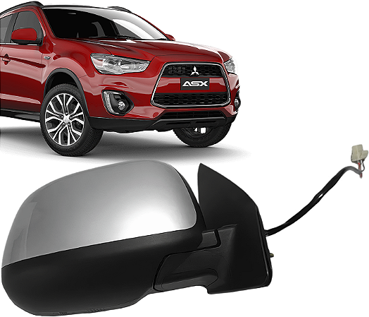 Retrovisor Lado Direito Asx 2008 a 2019 Sem Pisca
