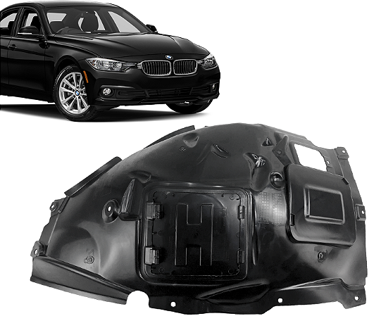Parabarro Bmw 320 328 Direito Dianteiro 2013 a 2018 - Parte Frontal
