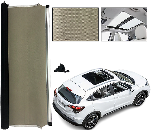 Cortina Persiana Teto Solar Hrv 2016 a 2020 Bege