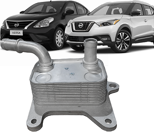 Radiador Trocador Calor Resfriador Óleo Nissan Kicks March Versa 1.6 2015 a 2024
