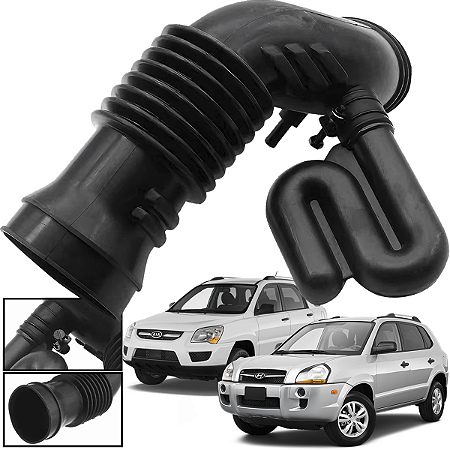 Mangueira Sportage 2.0 16v Duto Filtro Ar Tucson 2005 a 2012  2005 a 2010