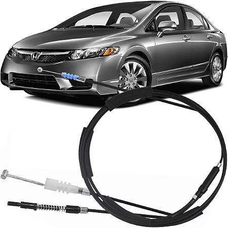 Cabo New Civic Abertura Tanque Porta Malas  2007 A 2011