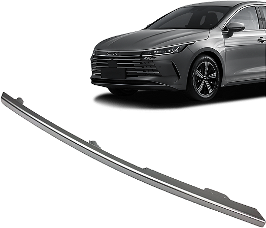 Friso Aplique Cromado Esquerdo Parachoque Dianteiro Byd King 2025 2026 - Quarto