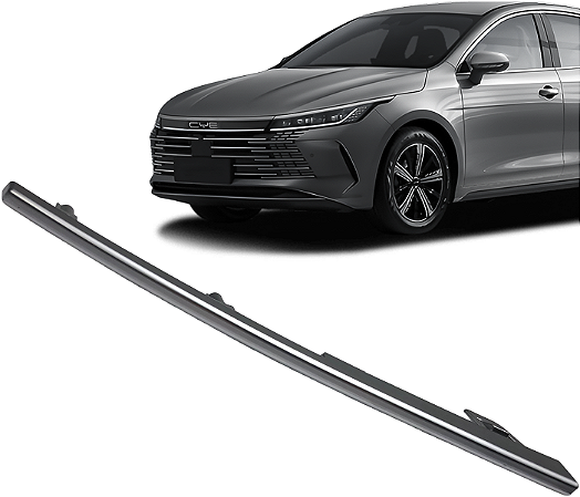 Friso Aplique Cromado Esquerdo Parachoque Dianteiro Byd King 2025 2026 - Primeiro