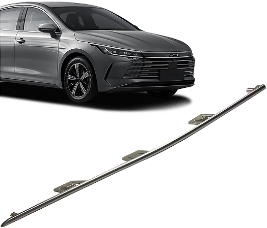 Friso Aplique Cromado Inferior Direito Parachoque Dianteiro Byd King 2025 2026