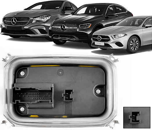 Modulo Reator Farol Esquerdo Cls Glc Gle Cla E300 A200 A250 2018 a 2025 A2139002734