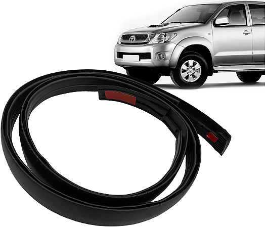 Friso Borracha Lateral Teto Esquerda Hilux Srv 2005 a 2015
