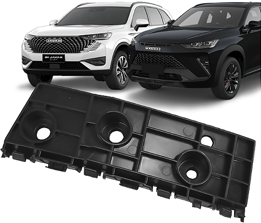 Guia Suporte Esquerdo Parachoque Dianteiro Haval H6 Phev e Gt 2023 a 2025