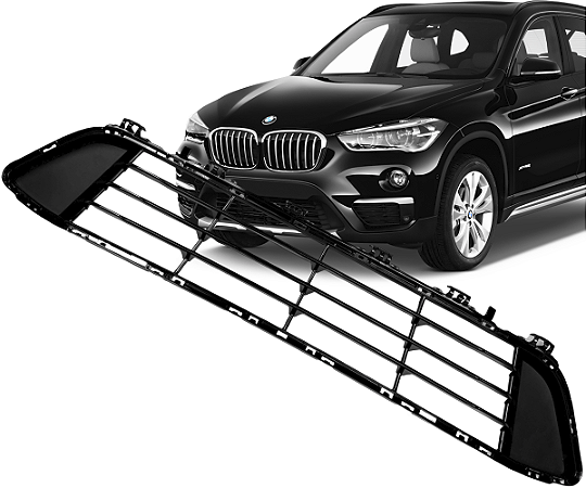 Grade Inferior Parachoque Dianteiro Bmw X1 2016 a 2019