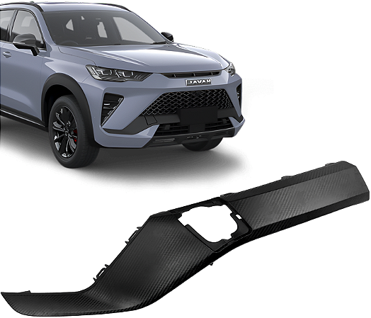 Aplique Moldura Acabamento Direito Parachoque Dianteiro Haval H6 Gt 2023 a 2025