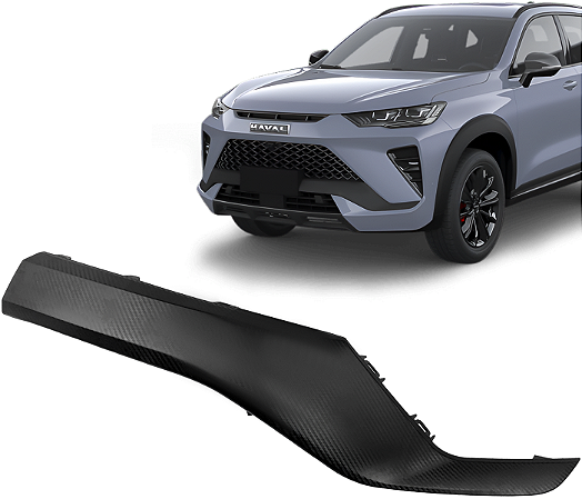 Aplique Moldura Acabamento Esquerdo Parachoque Dianteiro Haval H6 Gt 2023 a 2025