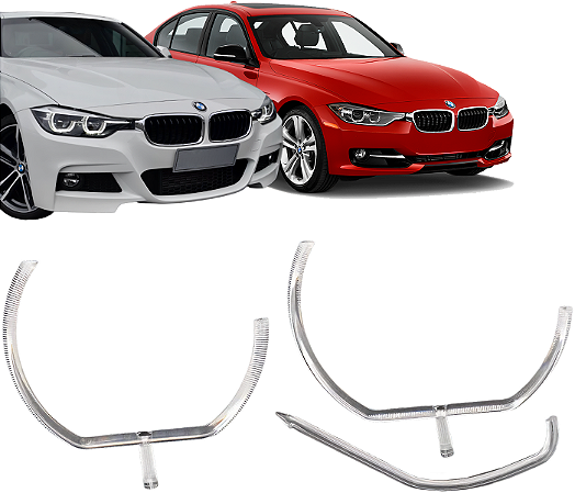 Acrílico Drl Angel Eyes Farol Direito Bmw 320i 328i 2016 a 2019