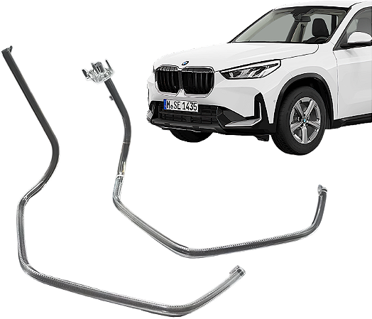 Acrílico Drl Angel Eyes Farol Esquerdo Bmw X1 F48 2020 a 2023