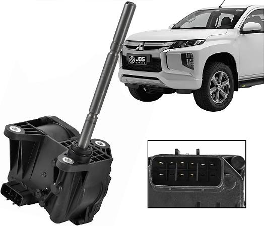 Motor Atuador Tração 4x4 New L200 Triton 2017 a 2023 Câmbio Manual