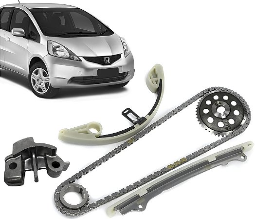 Kit Corrente Comando Distribuição Fit 1.4 2003 a 2008