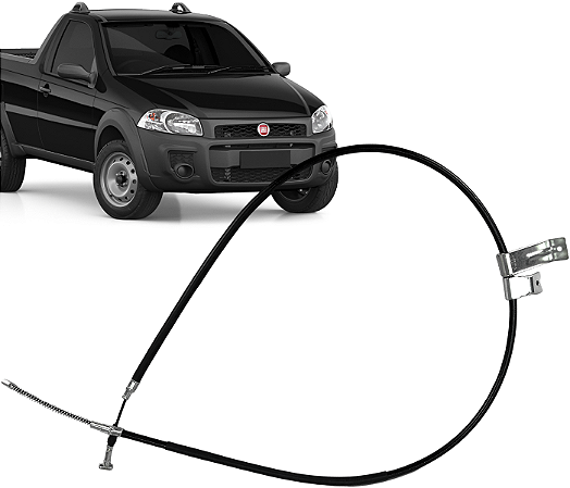 Cabo Freio Mão Traseiro Direito Strada 1997 a 2024